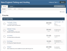 Tablet Screenshot of newenglandfishing.net